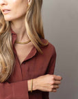 Geribbelde bangle