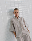 WBLBianca Batsleeve Shirt, Summer Grey