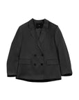 WBLDagmar sateen blazer, Dark grey