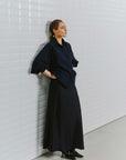 WBLEdith ls shirt, Midnight blue