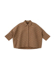 WBLMadison Check Bat Shirt, Camel Check