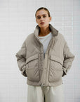 WBLVeda Quilted Jacket, Silver Lining