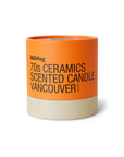 70s ceramics: scented candle vancouver
