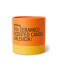 70s ceramics: scented candle valencia