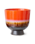 Retro Flower pot cherry red