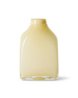 Atelier glass vase medium, cream