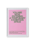 Framed poster, home gallery (87x4,5x118cm)
