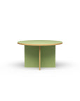 Dining table, pistachio, round 130cm