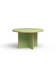 Dining table, pistachio, round 130cm