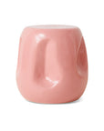 Currents ceramic side table coral