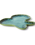 Shell plate teal
