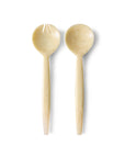 Salad cutlery, vanilla (set of 2)