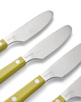 70s cutlery: butter knives lemon, set of 4