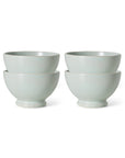 Farmhouse ceramics: small bowls, pale blue (set of 4)