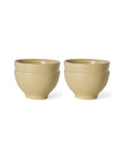 Farmhouse ceramics: XS bowls, cream (set of 4)