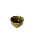 Farmhouse ceramics: XS bowls, moss (set of 4)
