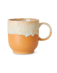 70s ceramics: café mug, dunes