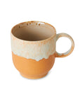 70s ceramics: café mug, dunes