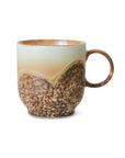 70s ceramics: café mug, shell