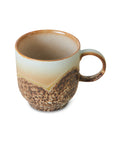 70s ceramics: café mug, shell