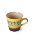 70s ceramics: americano mug, kelp