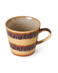 70s ceramics: cappuccino mug, Cliffs