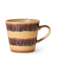 70s ceramics: cappuccino mug, Cliffs