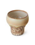 70s ceramics: lungo mugs coral (set of 2)