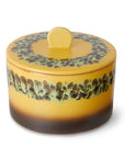 70s ceramics: cookie jar, kelp