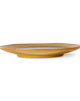 70s ceramics: dinner plates coconut (set of 2)