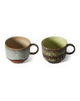 70s ceramics: tea cups, odyssey (set of 2)