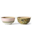 70s ceramics: ramen bowl, ascend (set of 2)