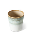 70s ceramics: coffee mugs, petal