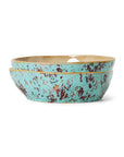 70s ceramics: pasta bowls, patina (set of 2)