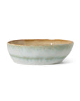 70s ceramics: pasta bowls, petal (set of 2)