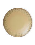 70s ceramics: dinner plates, grit (set of 2)