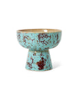 70s ceramics: tapas bowl on base S, patina