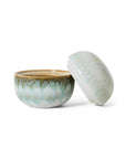 70s ceramics: sugar pot, petal