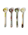 70s ceramics: spoons M, blend (set of 4)