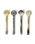 70s ceramics: spoons M, blend (set of 4)