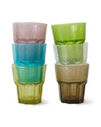 Mineral water glasses, set of 6