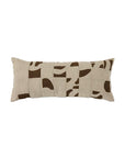 Natural patched cushion