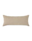 Natural patched cushion