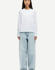 Sacamino ls t-shirt, White