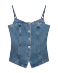 Savalto top, Sephia blue