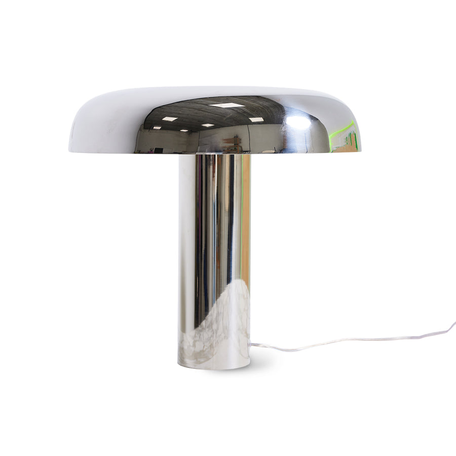 Tafellamp, Mushroom Chrome