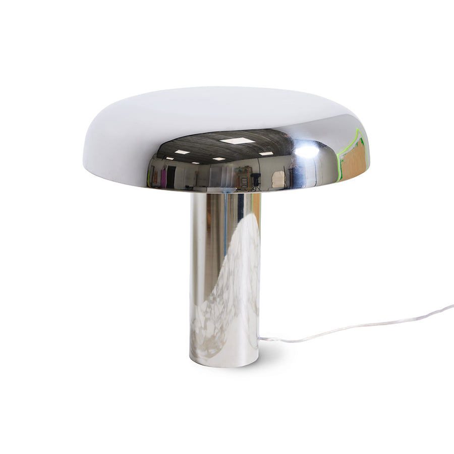 Tafellamp, Mushroom Chrome