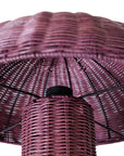 Tafellamp, Rattan table lamp