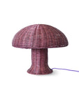 Tafellamp, Rattan table lamp