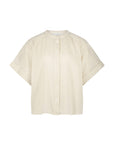 ByBar-Alex Rib Blouse Off White